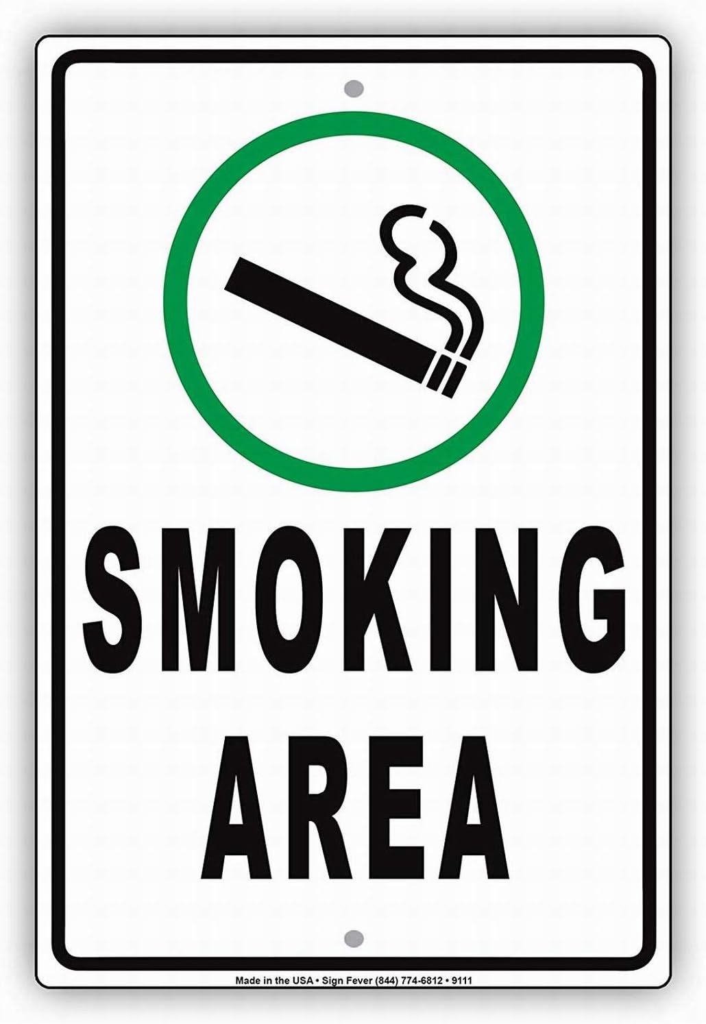 Vaping Store - Letrero de Seguridad 12x16, Se Permite