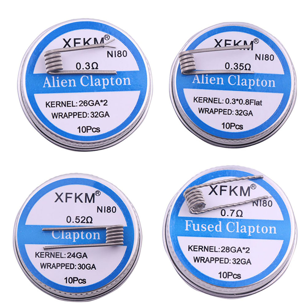 Clapton Wire Pre Built - Bobinas prefabricadas de Clapton fundidas, diámetro