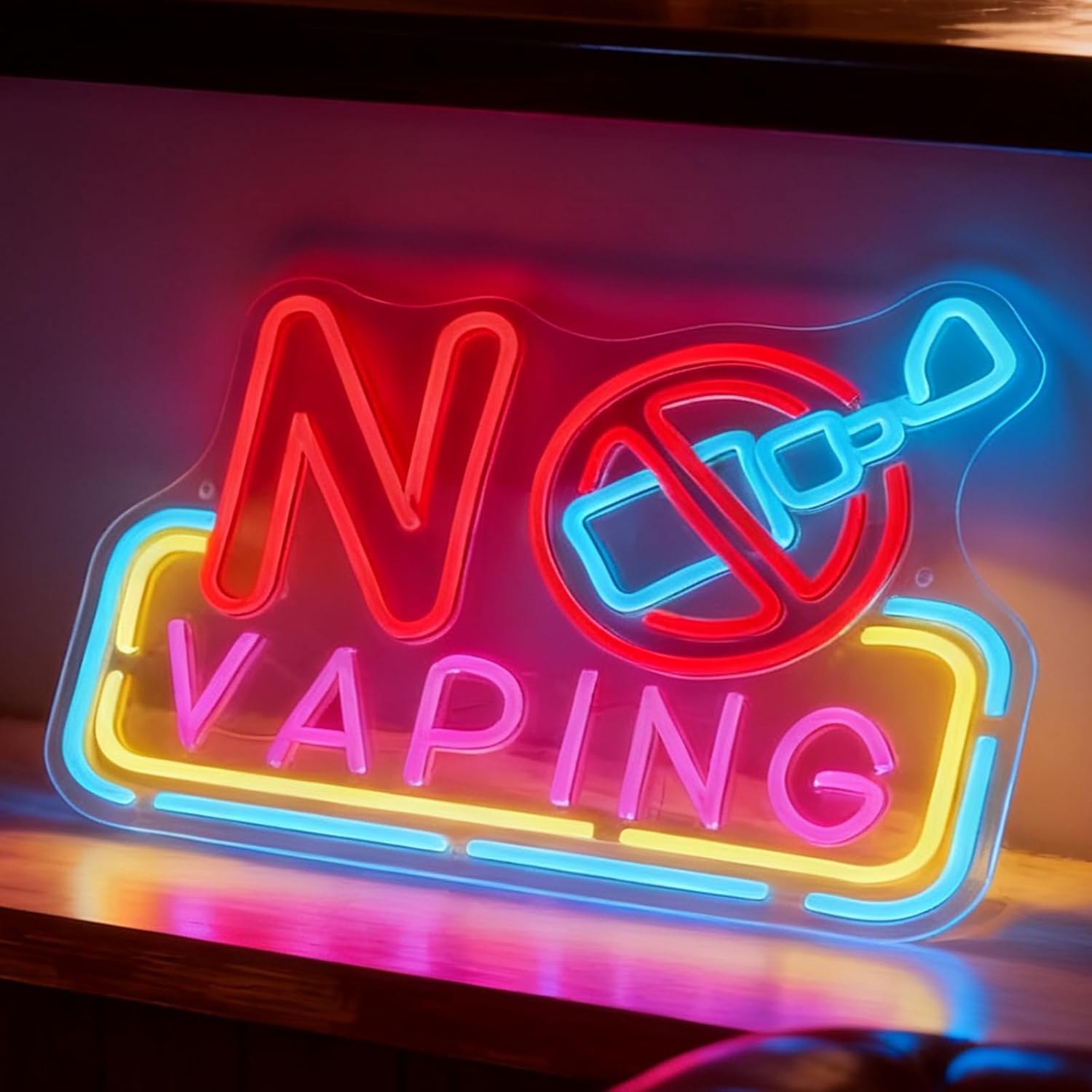 Vaping Shop - Letrero LED de neón 