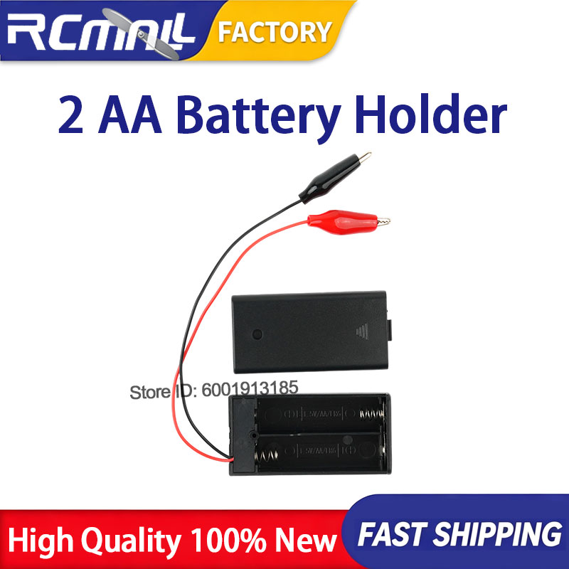Battery Case Storage - 10 unidades de caja portapilas para