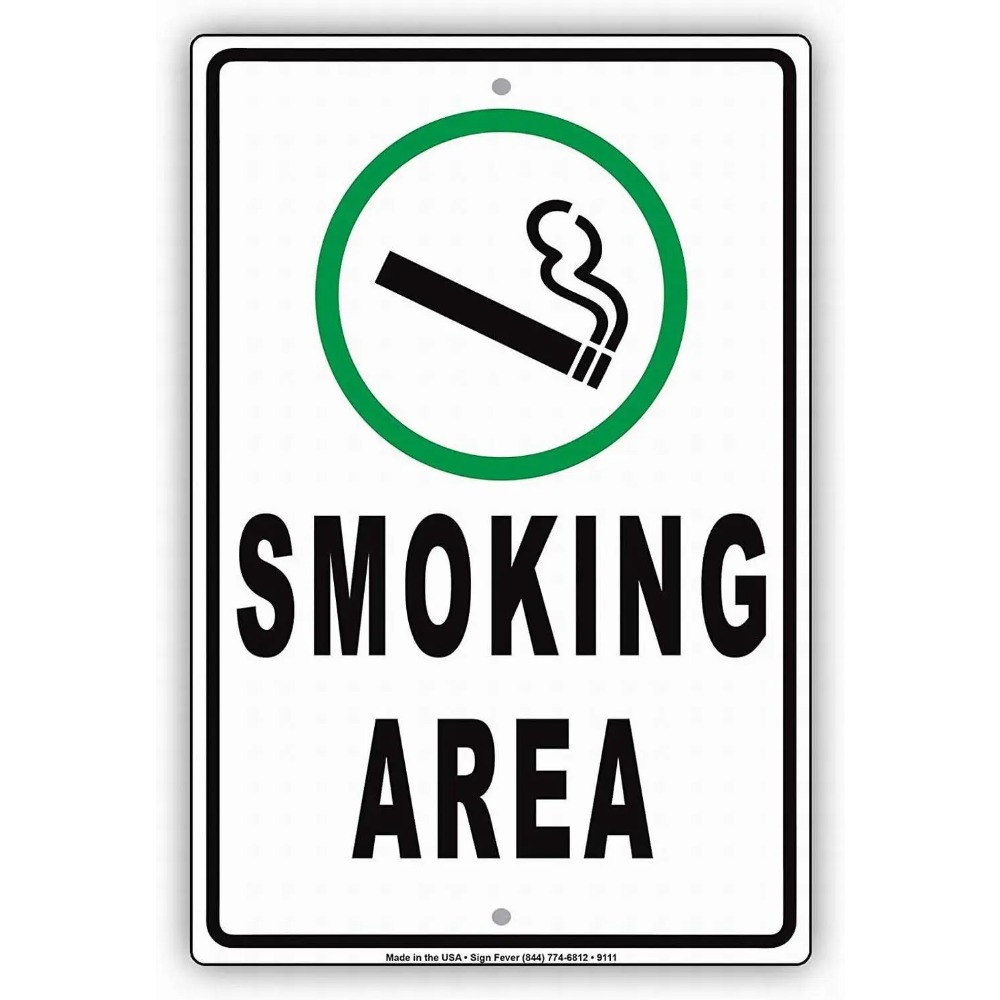 Vaping Shop - Letrero de metal vintage de 12x16