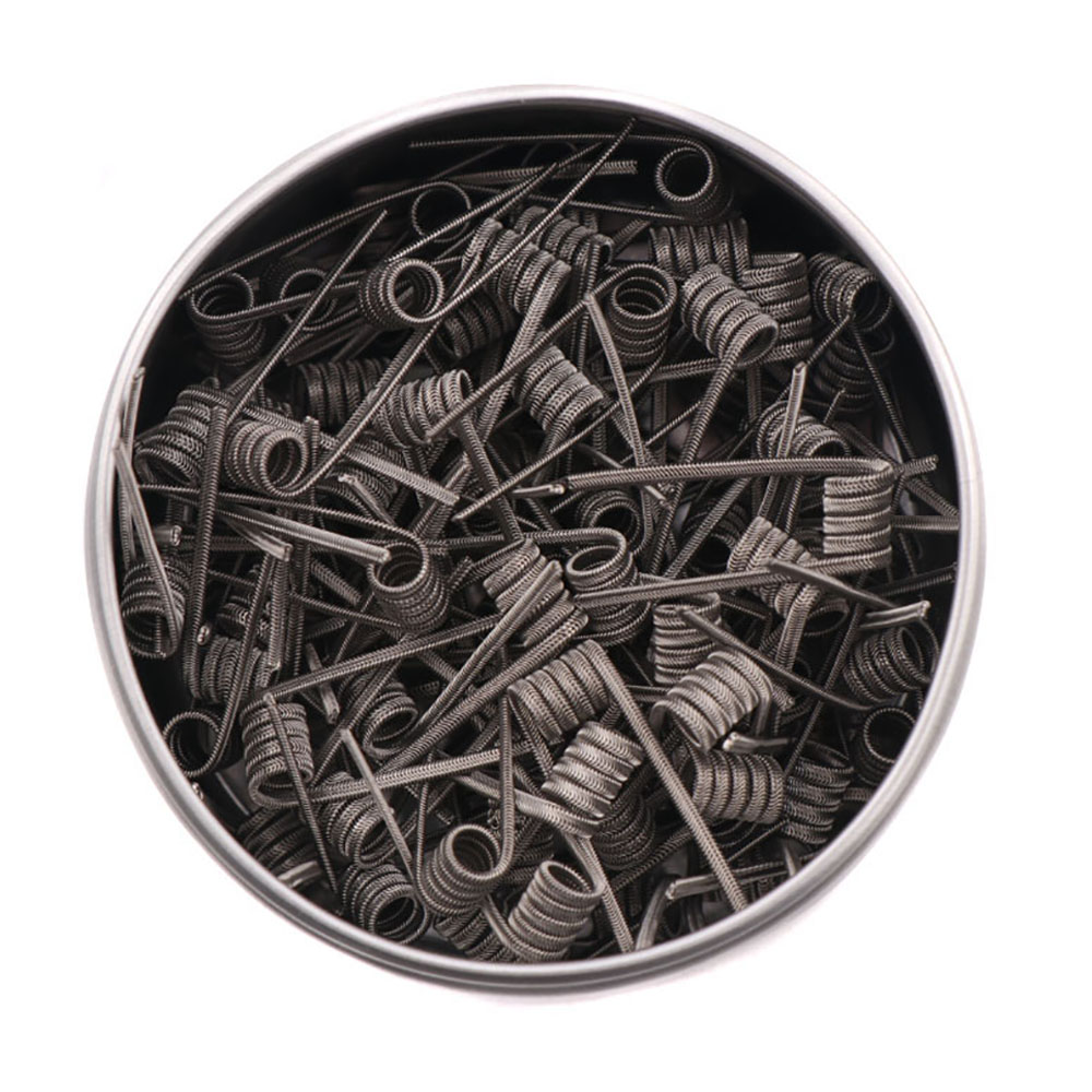 NUEVO XFKM 100PCS/caja NI80/A1 - Clapton Wire Pre Built reseña y precio
