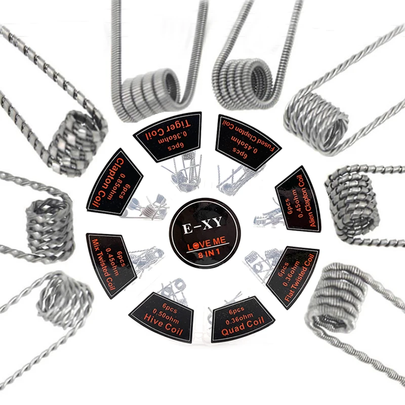 Vmiss 8 en 1 bobina prefabrica - Clapton Wire Pre Built reseña y precio