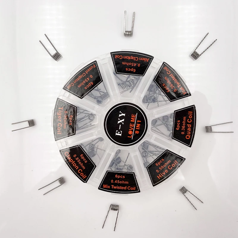 Vmiss 8 en 1 bobina prefabrica - Clapton Wire Pre Built reseña y precio