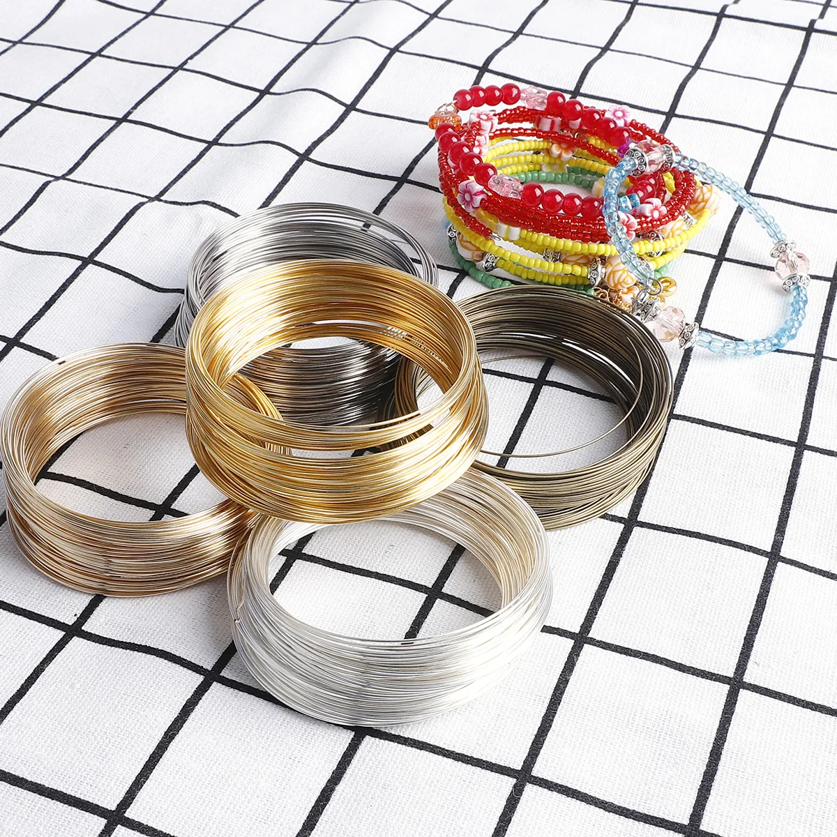 Anillo de pulsera de alambre d - Coil Building Kit reseña y precio