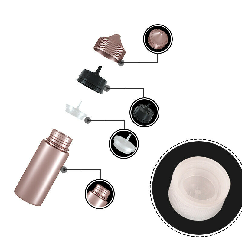 5 uds 30ml/60ml/100ml/120ml pl - Juice Bottle Dropper reseña y precio