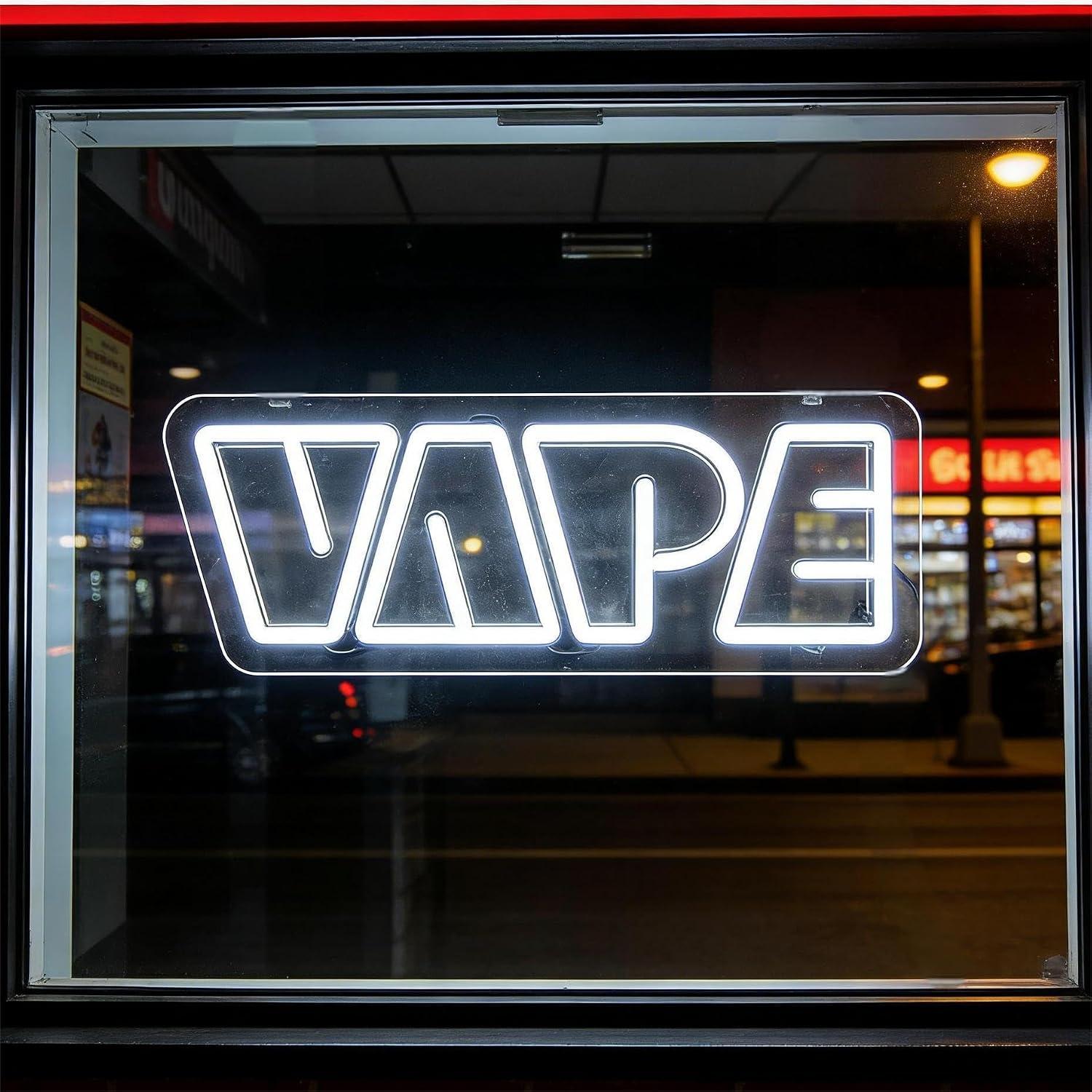 Letrero LED USB regulable con  - Vaping Store reseña y precio