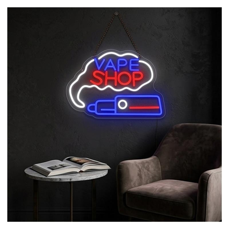 Letrero de Neón LED USB Regula - Vaping Shop reseña y precio