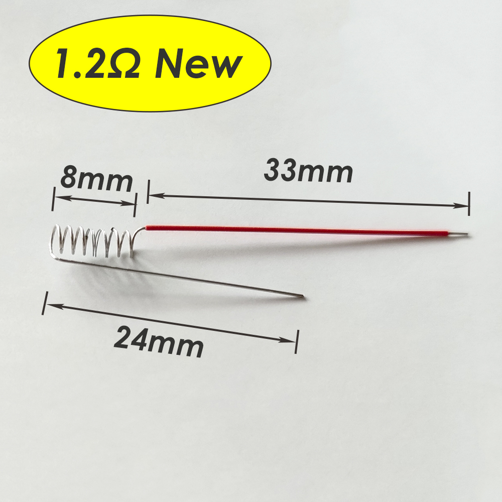 50/100 Uds resistencia A1 1,2o - Coil Building Kit reseña y precio