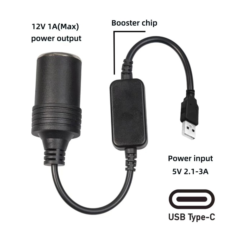 5V 2A USB a 12V enchufe de enc - Accessories Experts Vape reseña y precio
