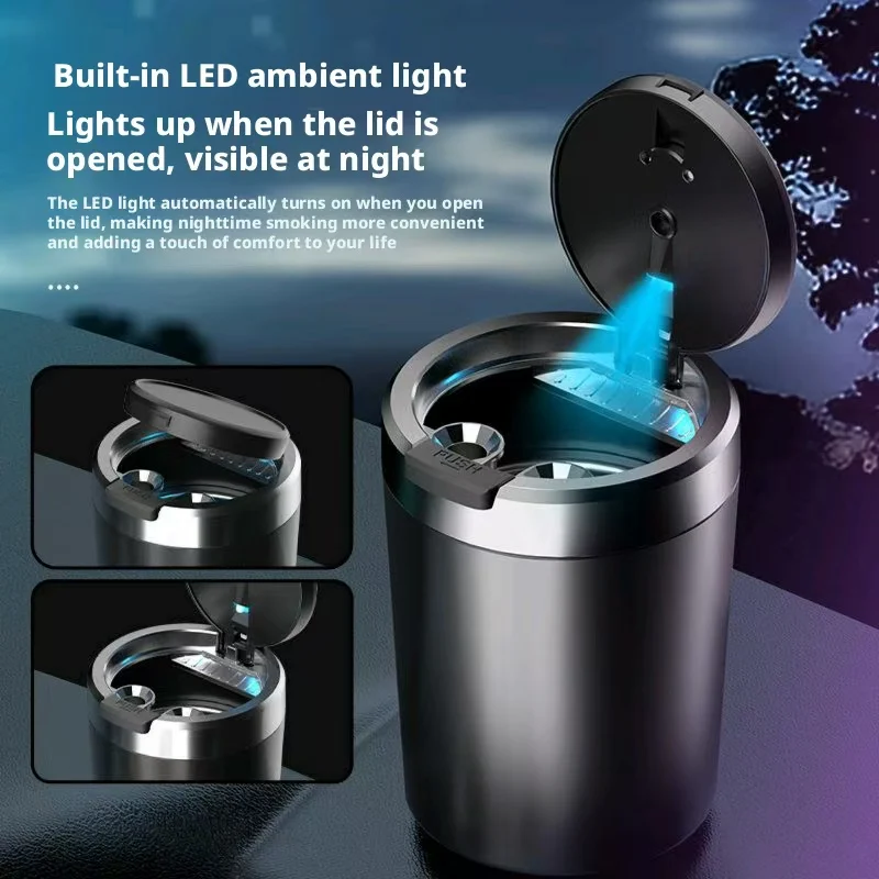Cenicero portátil LED sin humo - Vape Decoration reseña y precio