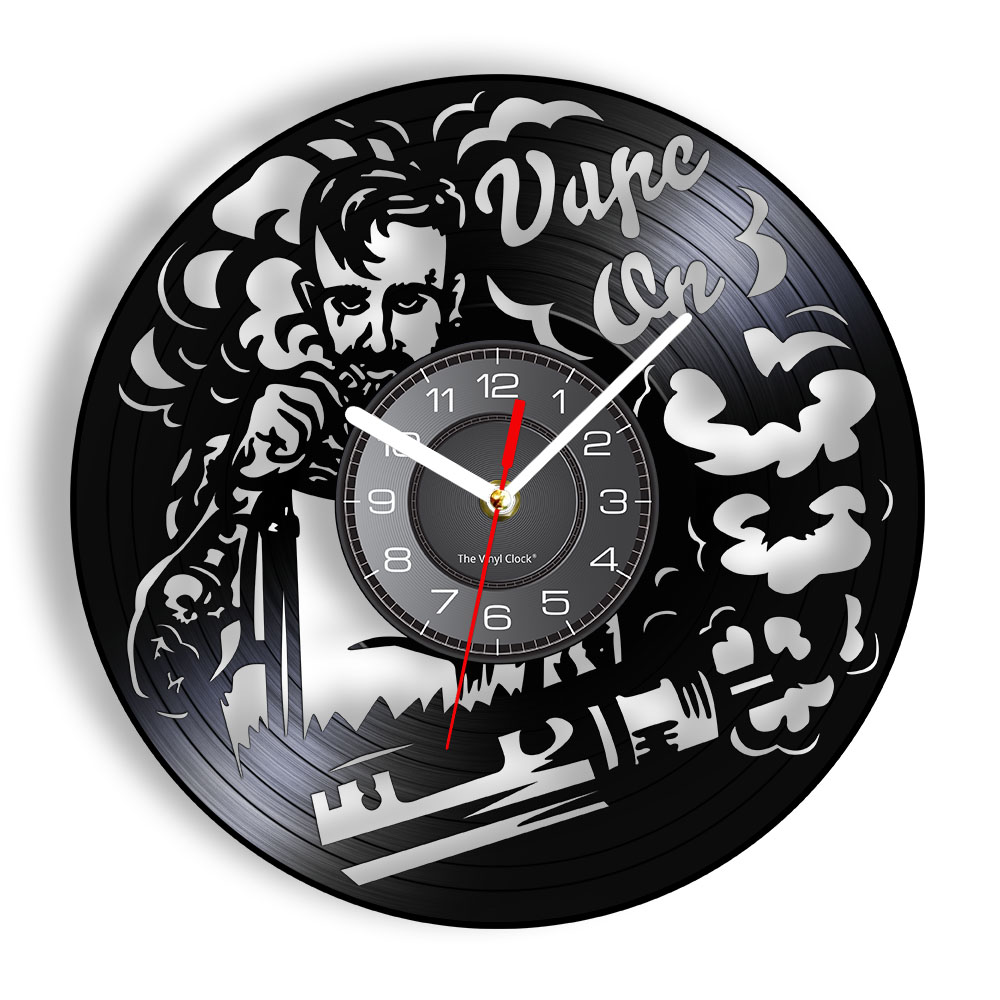 Vape Shop-Reloj de pared con l - Vaping Shop reseña y precio
