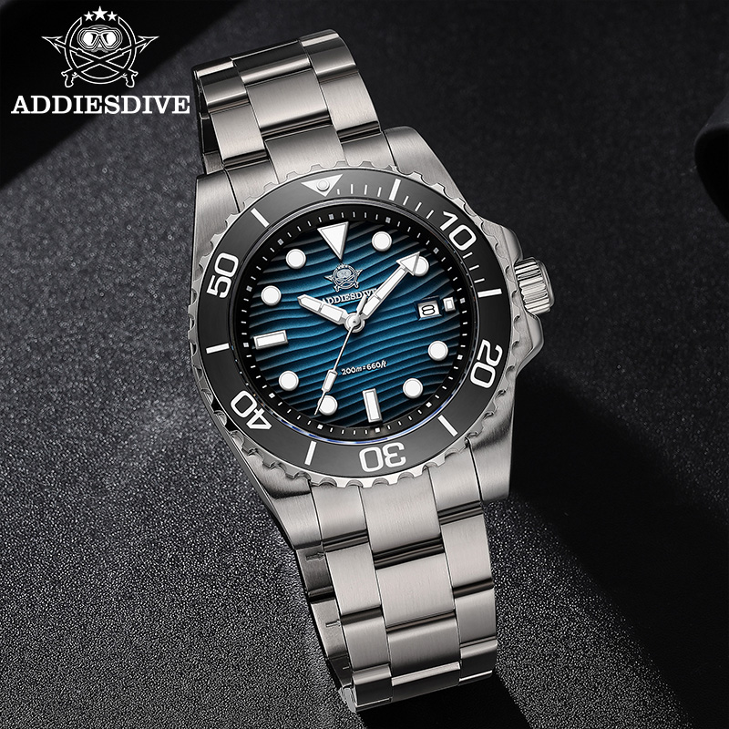Reloj de cuarzo ADDIESDIVE 211 - Battery Case Storage reseña y precio
